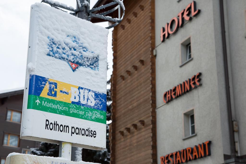 Hotel Cheminee Zermatt Exterior foto